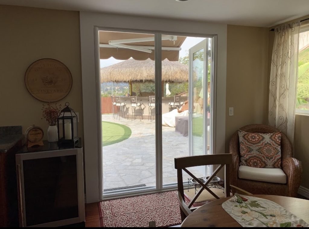 Retractable French Door Screens