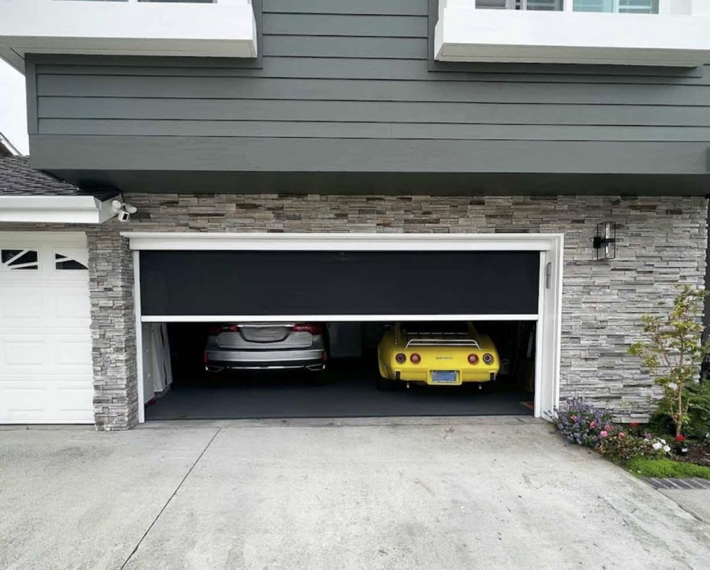 Retractable Garage Door Screens